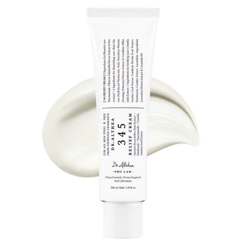 345 Relief Cream Korean Dr.Althea Antioxidant Relief Cream Soothing Hydrating Repair Clean Acne for Oily Skin Care