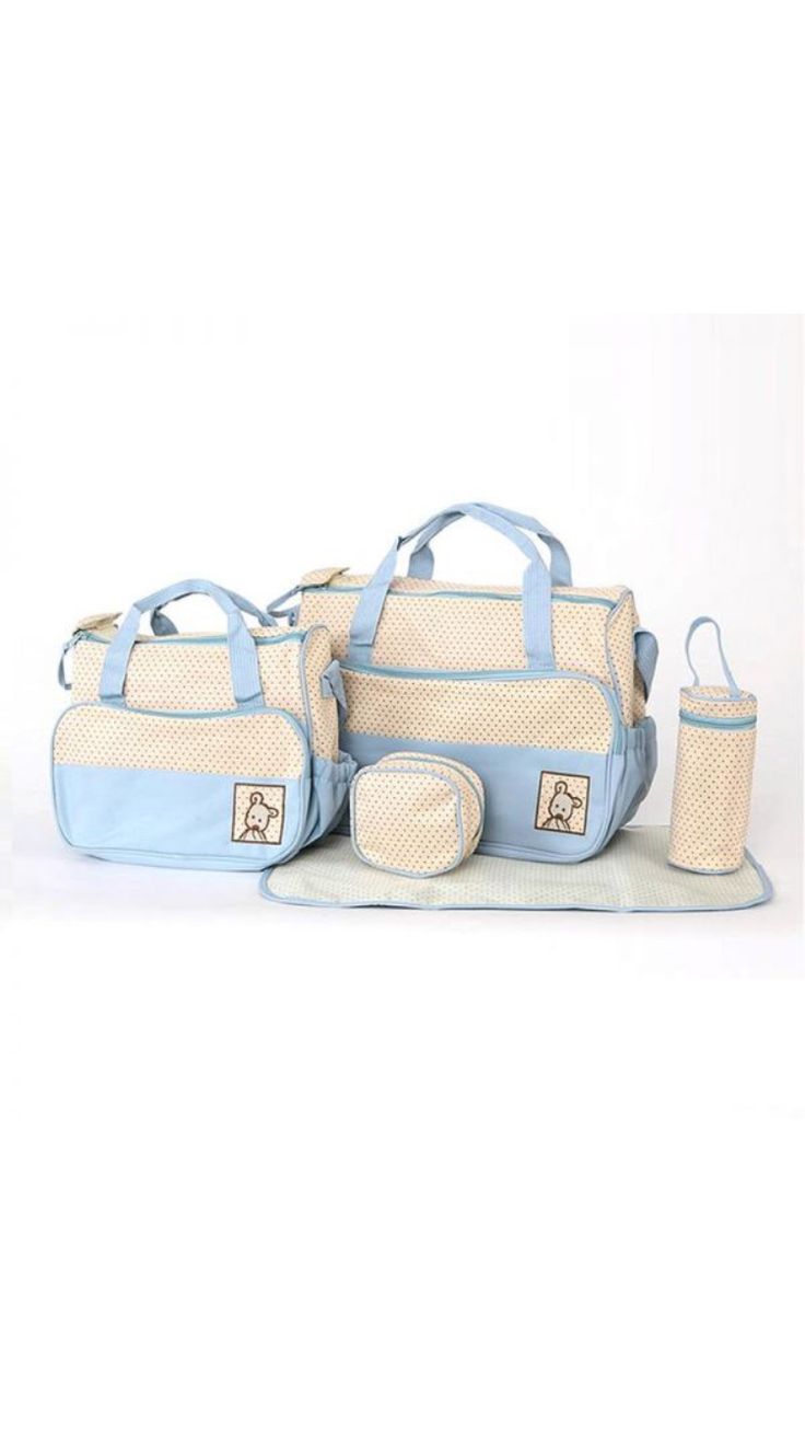 Baby Diaper Bag Suits For Mom Baby Bottle Holder Mother Mummy Stroller Maternity Nappy Bags Sets